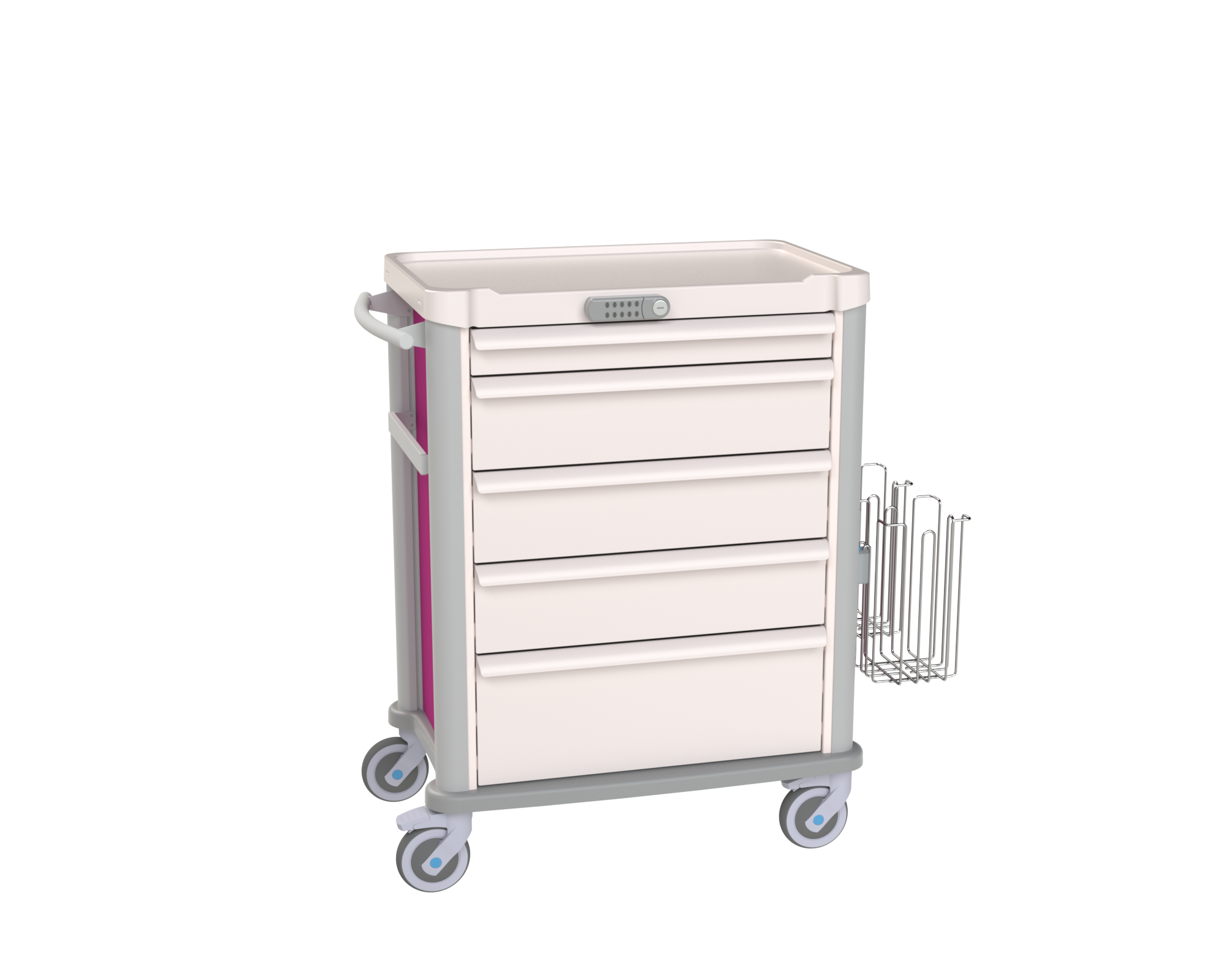 General Cart With Keypad Lock