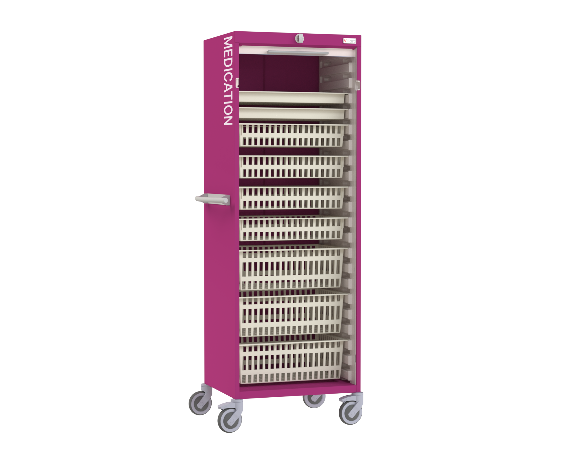 Villard Eolis Medication Cabinet with Roller Shutter (21 Modules)