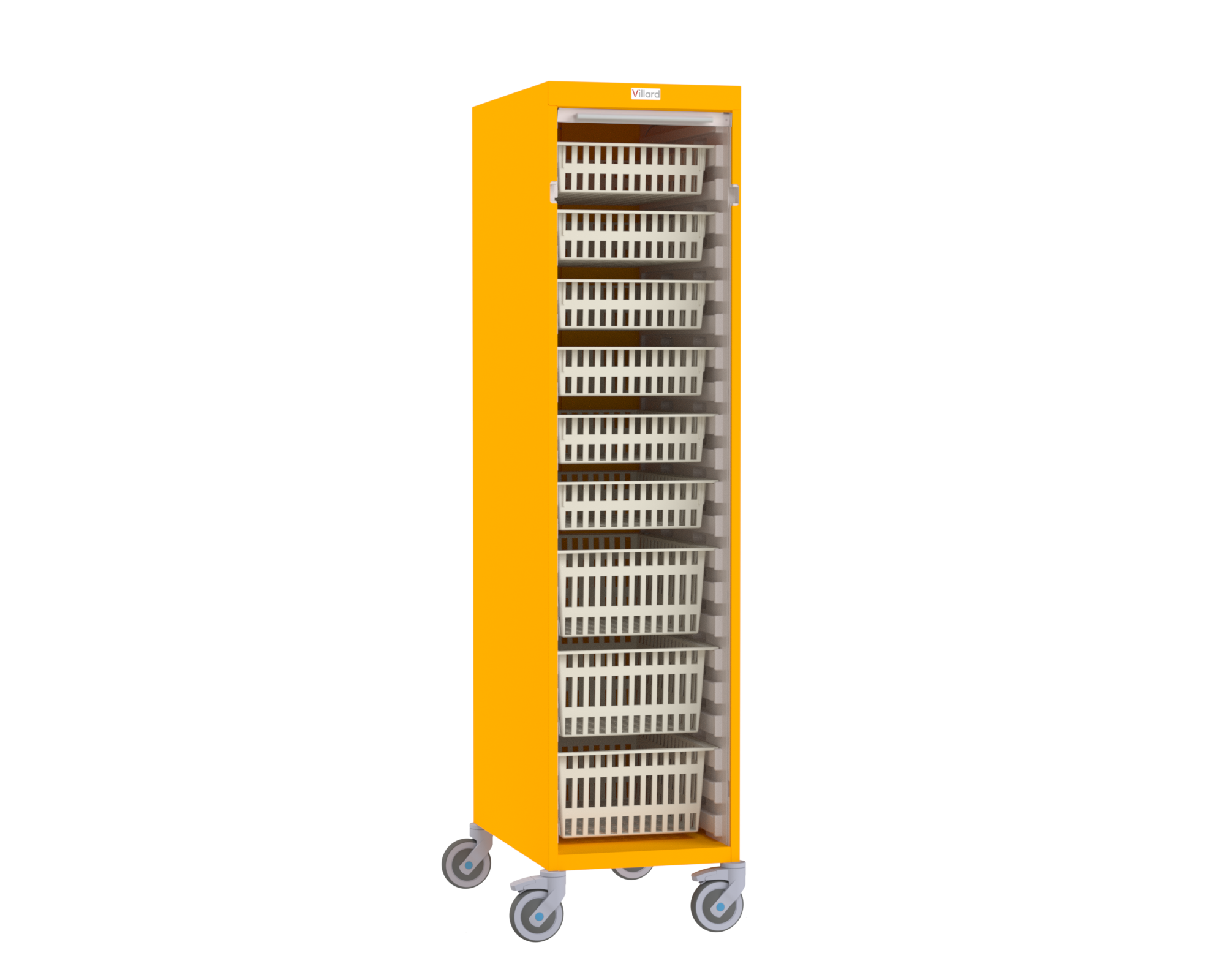 Simple Column Storage Trolley - With Roller Shutter