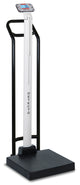Apex Digital Clinical Scale, Handrail, Mechanical Height Rod, Non-Medical-Grade AC Adapter
