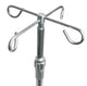 Graham-Field Five-Leg 4-Hook IV Stand with Weighted Base (GF72004)