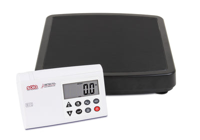 DETECTO solo® Low-Profile Digital Scale with Remote Indicator