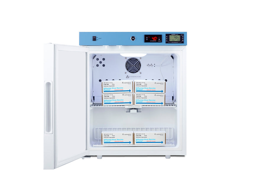 Summit® ACR161WNSF456LHD Certified Vaccine Refrigerator (1.58 cu.ft.)