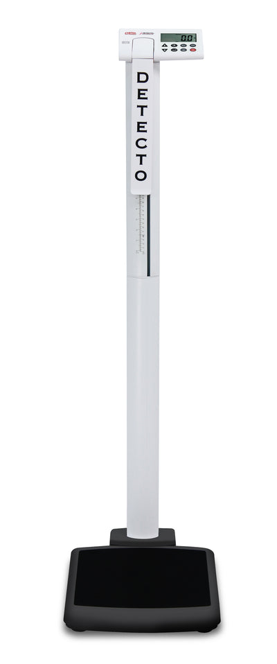DETECTO solo® Digital Clinical Physician Scale with Height Rod