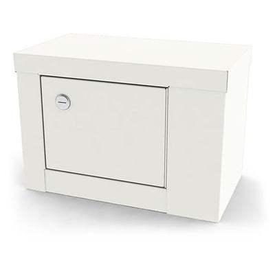 Single Door, Single Lock Narcotics Cabinet - Open Cavity