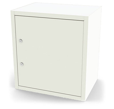 Single Door, Double Lock Narcotics Cabinet with Five Shelves
