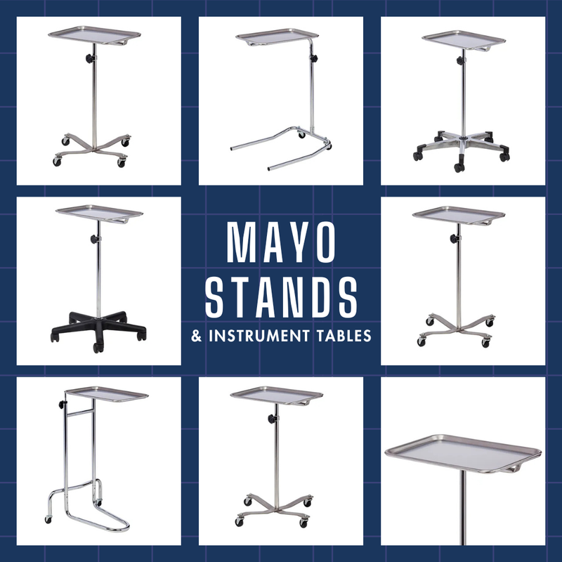 Pationt Table Hospital Overbed Tables | Adjustable Patient Tables | Avenir Medical