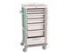 Compact Rolling Shutter Care Cart, 14 Modules