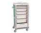 Compact Rolling Shutter Care Cart, 14 Modules
