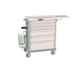 General Cart With Keypad Lock And Folding Lateral Shelf