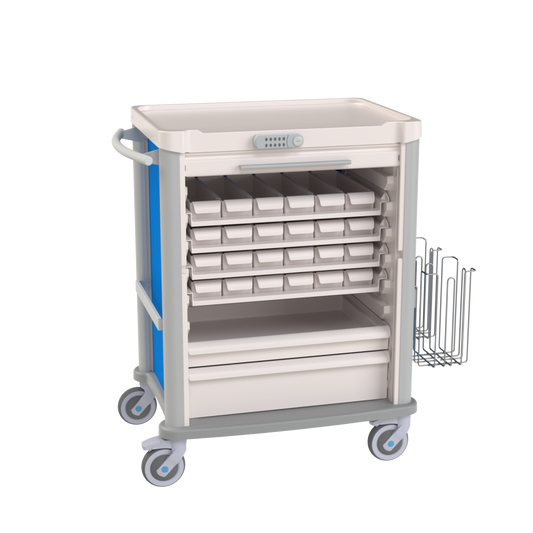 Medication cart - 24 patients
