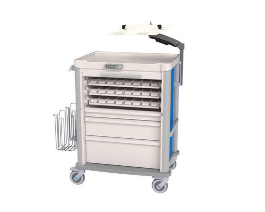Medication cart - 24 patients