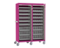 Double Column Storage Trolley - Open Front