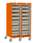Double Cabinet 17 Levels Open-Front