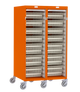 Double Cabinet 17 Levels Open-Front