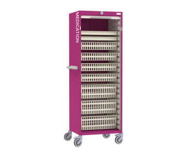 Villard Eolis Medication Cabinet with Roller Shutter (21 Modules)