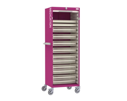 Villard Eolis Medication Cabinet with Roller Shutter (21 Modules)