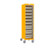 Simple Column Storage Trolley - With Roller Shutter