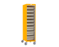 Simple Column Storage Trolley - With Roller Shutter
