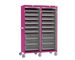 Double Column Storage Trolley - With Roller Shutter
