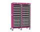 Double Column Storage Trolley - With Roller Shutter