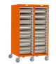 Double Cabinet 17 Levels Roller Shutter