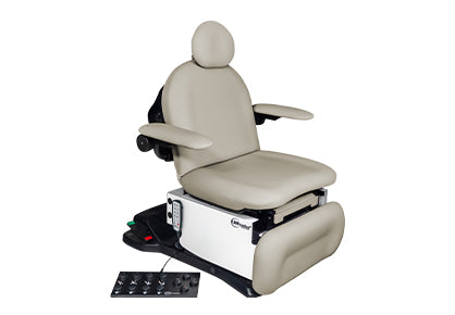 UMF Medical ProGlide 5016 Mobile Podiatry & Wound Care Procedure Chair with OneTouch WheelBase (Model 5016-650-300)