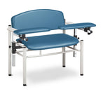 Fauteuil de prélèvement sanguin rembourré Clinton SC Series (Standard et Extra-Large, Tiroir en option, Capacité de 300 lb)