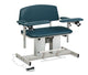 Clinton Power Series Heavy-Duty Bariatric Electric Blood Drawing Chair (850 lb Capacity, 35" Wide Seat, 21.5" to 29.5" Height)