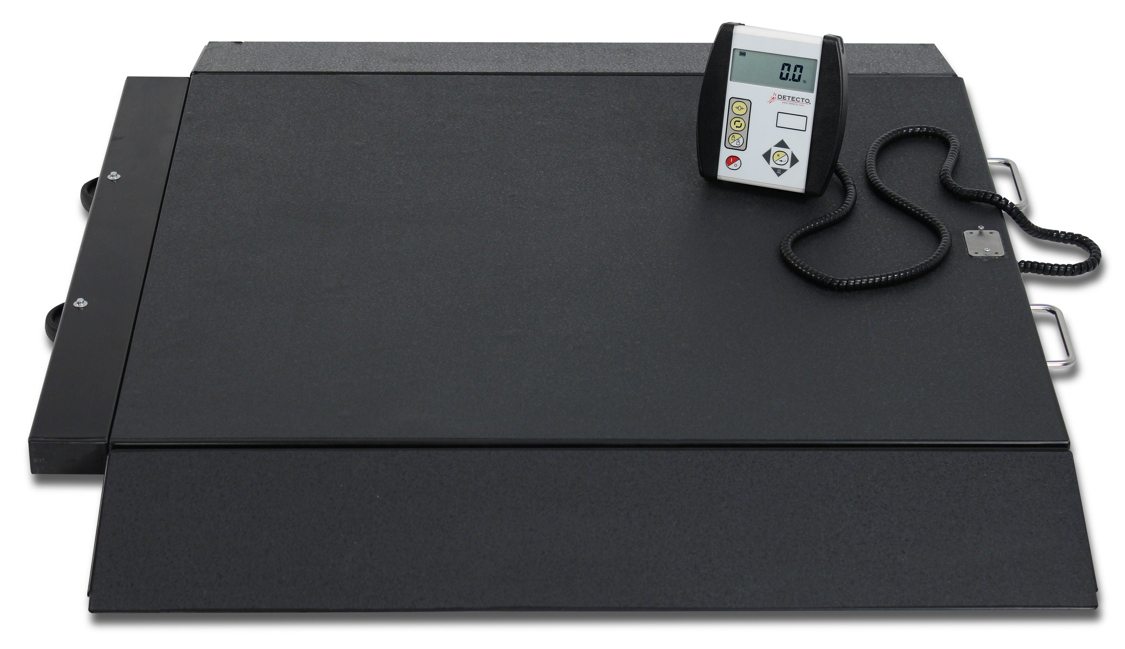Portable Low-Profile Wheelchair Scale | 1,000 lb Capacity with Remote Display