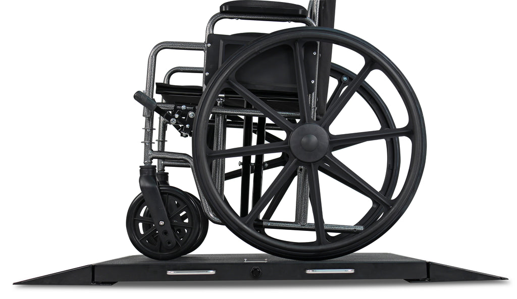 Portable Low-Profile Wheelchair Scale | 1,000 lb Capacity with Remote Display