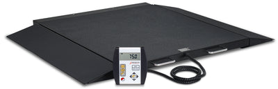 Portable Low-Profile Wheelchair Scale | 1,000 lb Capacity with Remote Display
