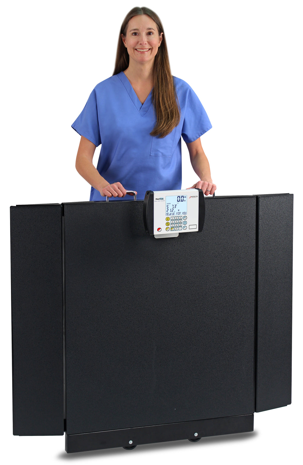 Portable Wheelchair Scale with EMR Connectivity | MedVue® Indicator
