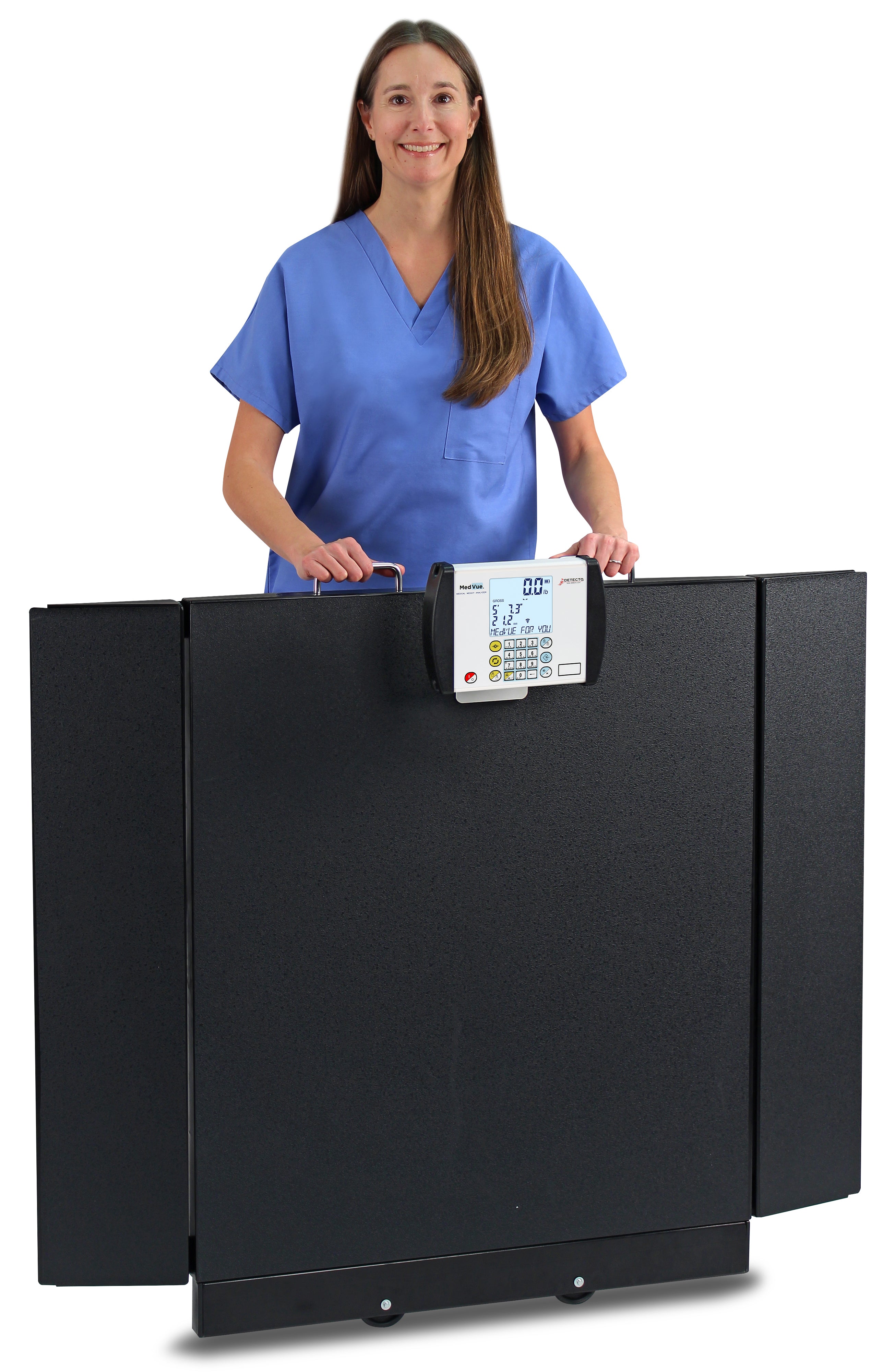Portable Wheelchair Scale with EMR Connectivity | MedVue® Indicator