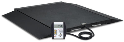 Portable Bariatric Digital Wheelchair Scale | MedVue® Indicator & EMR Ready