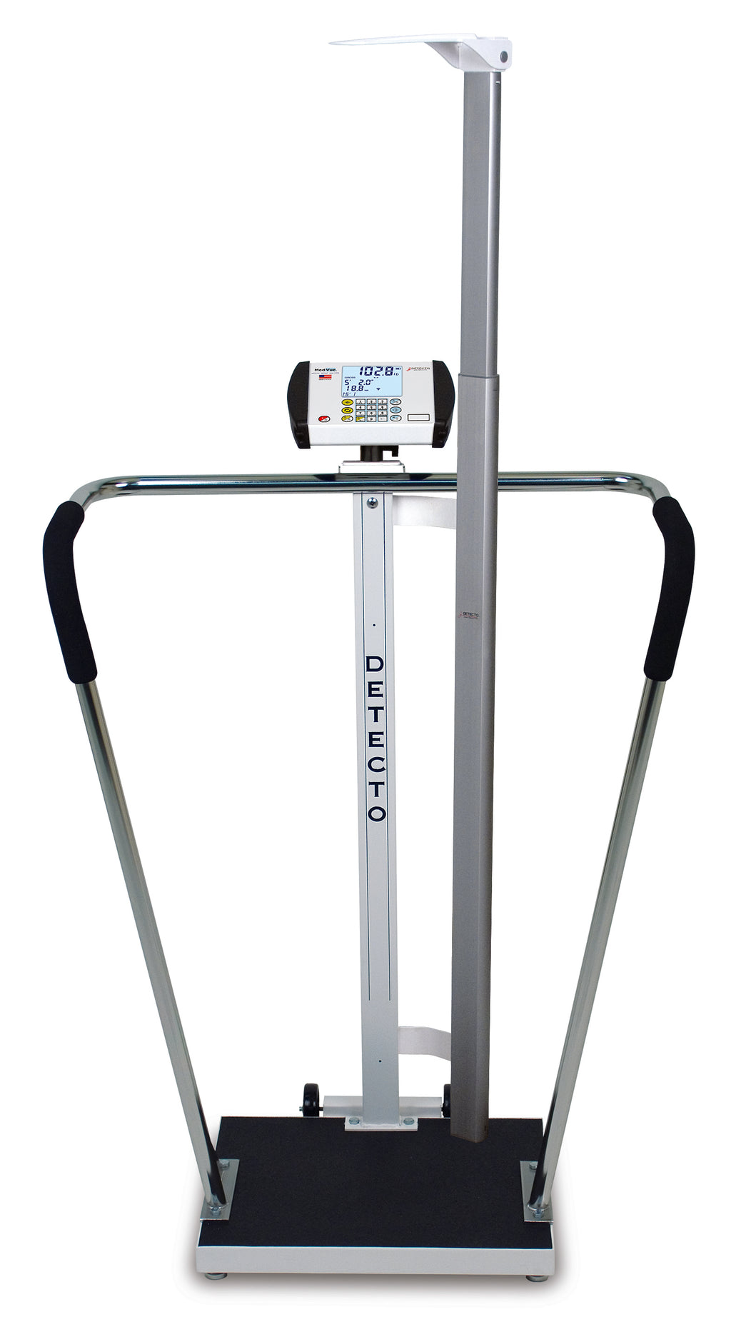 Bariatric Scale with Digital Height Rod & Wi-Fi/Bluetooth (6854DHR-C-AC)