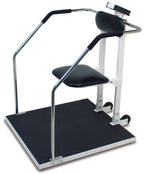 Bariatric Scale with Fold-Away Seat and Extra-Wide Platform (6868-AC)