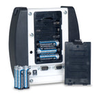 Pèse-personne bariatrique avec barre d'appui, tige de hauteur et connectivité Wi-Fi/Bluetooth (6855MHR-C-AC)