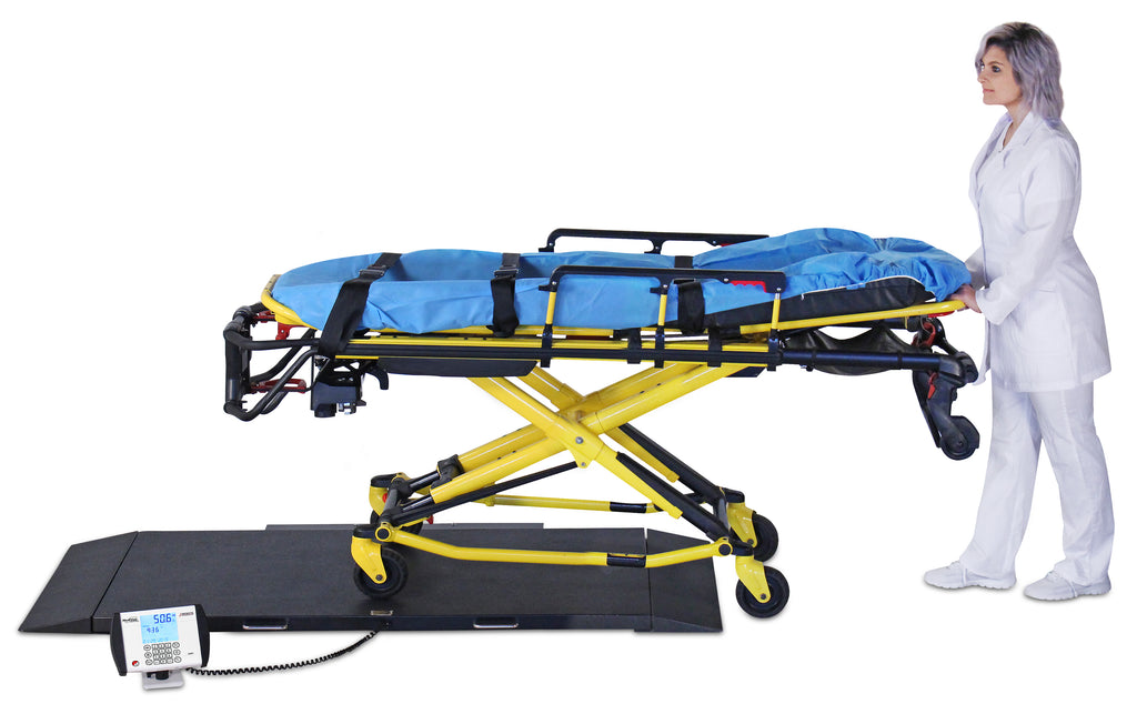 Portable Stretcher Scale with Remote Indicator & Wi-Fi/Bluetooth (8500-C-AC)