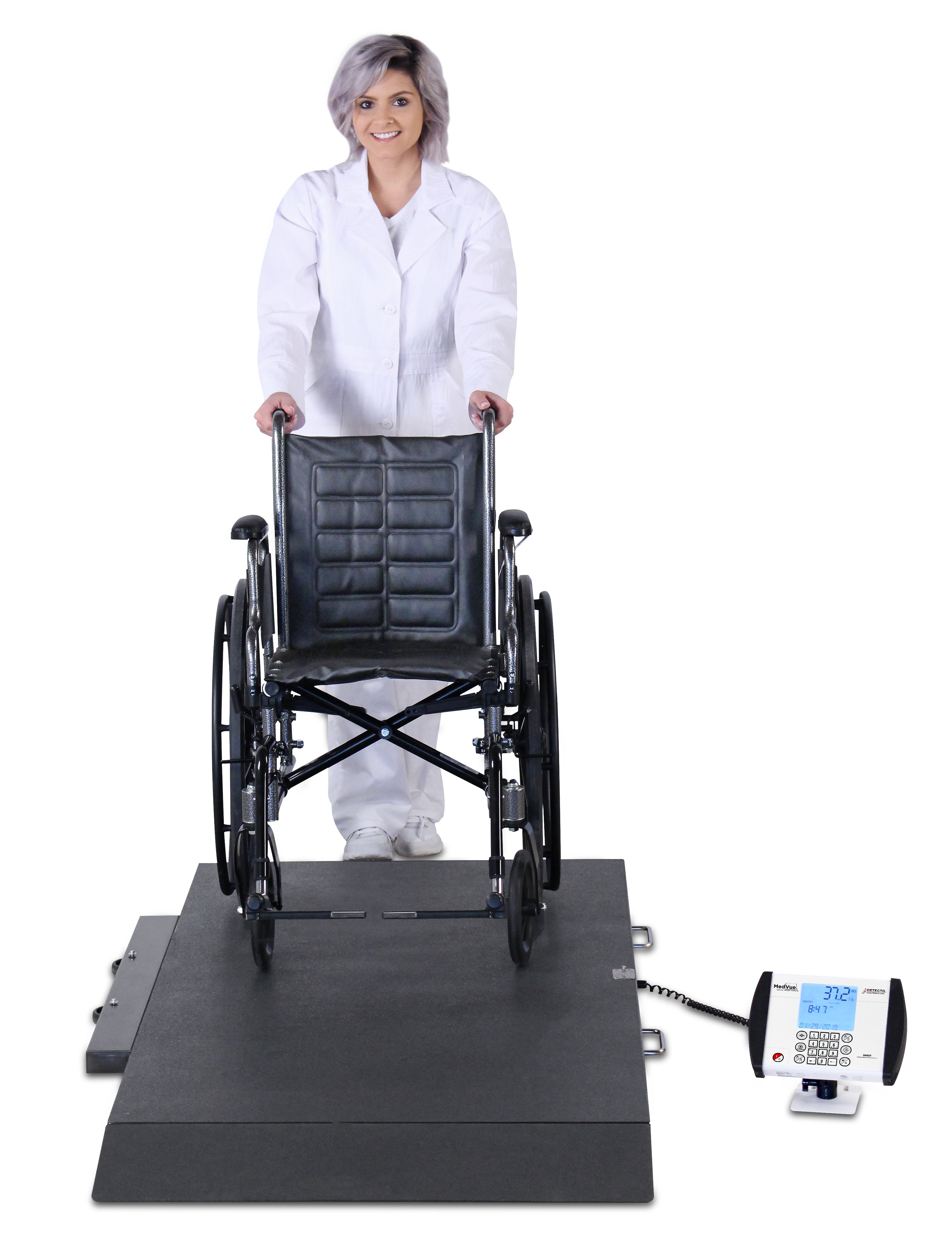 Portable Digital Stretcher Scale with Remote Indicator (8500-AC)