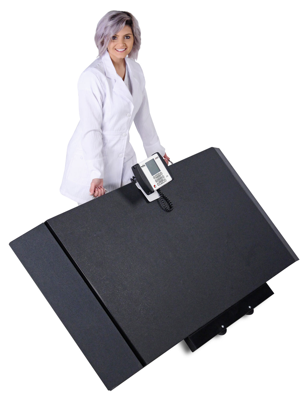 Portable Digital Stretcher Scale with Remote Indicator (8500-AC)