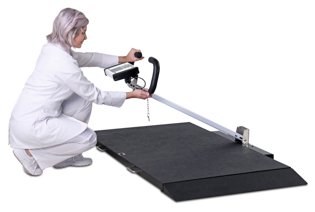 Portable Stretcher Scale with Folding Column & Wi-Fi/Bluetooth (8550-C-AC)