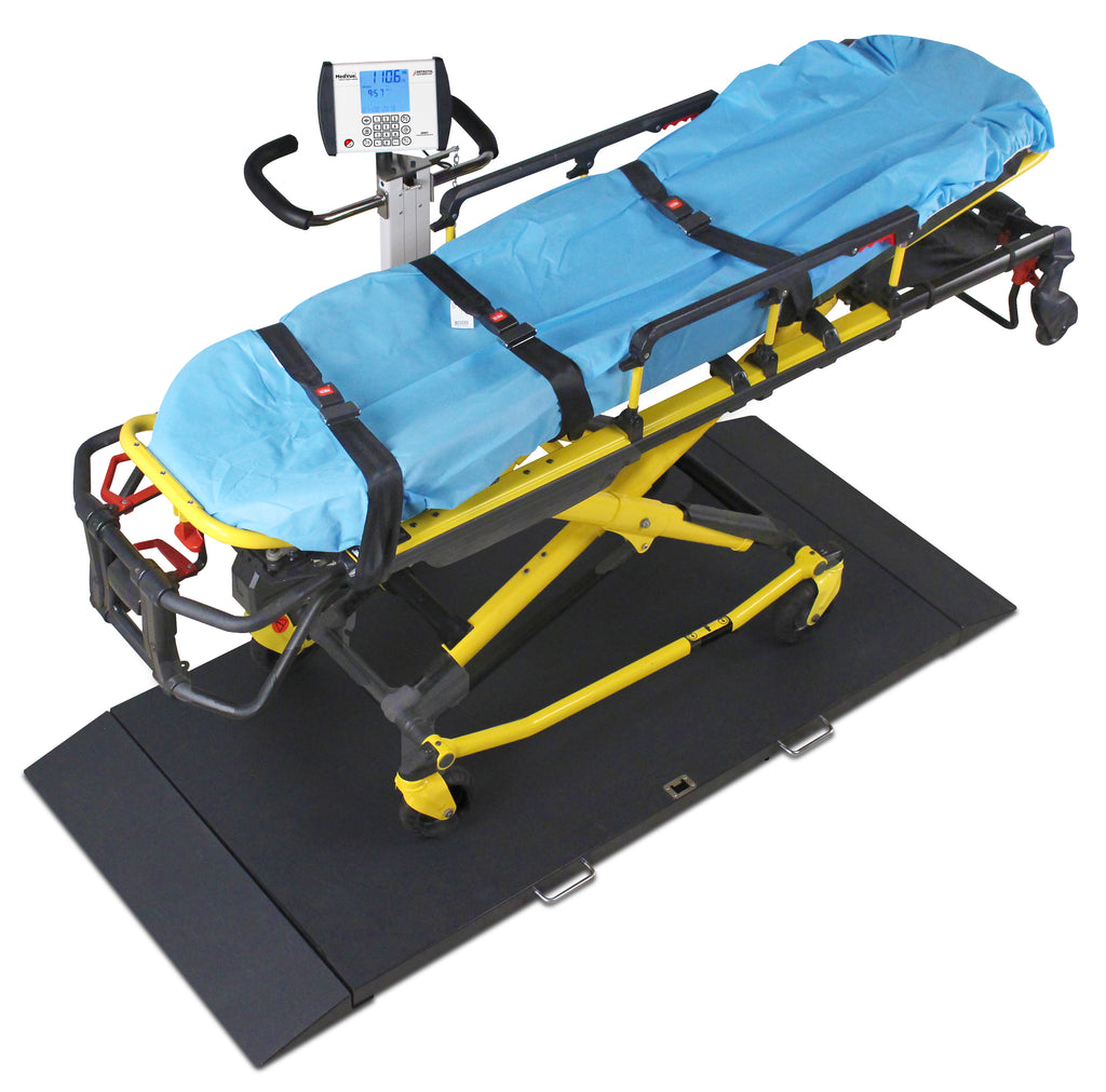 Portable Stretcher Scale with Folding Column & Wi-Fi/Bluetooth (8550-C-AC)