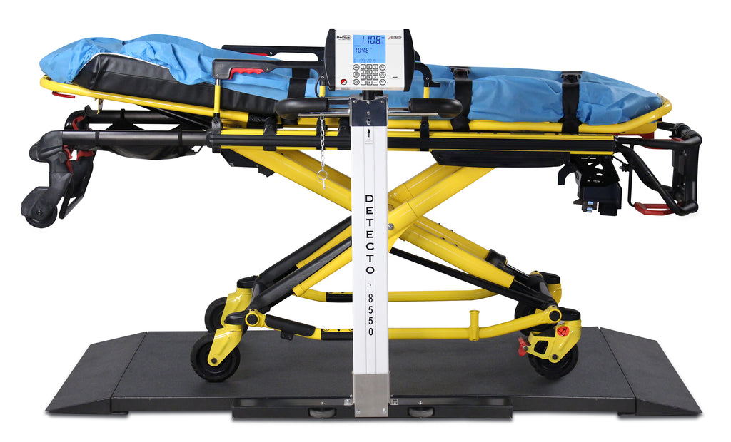 Portable Digital Stretcher Scale with Folding Column (8550-AC)