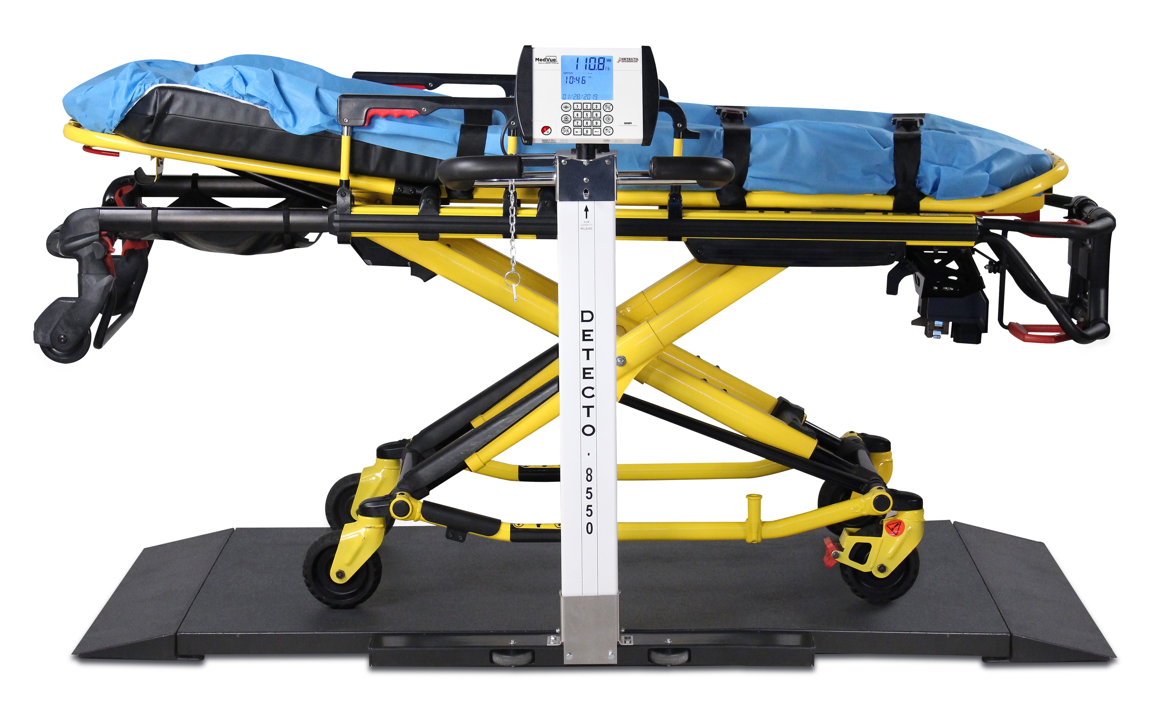 Portable Stretcher Scale with Folding Column & Wi-Fi/Bluetooth (8550-C-AC)