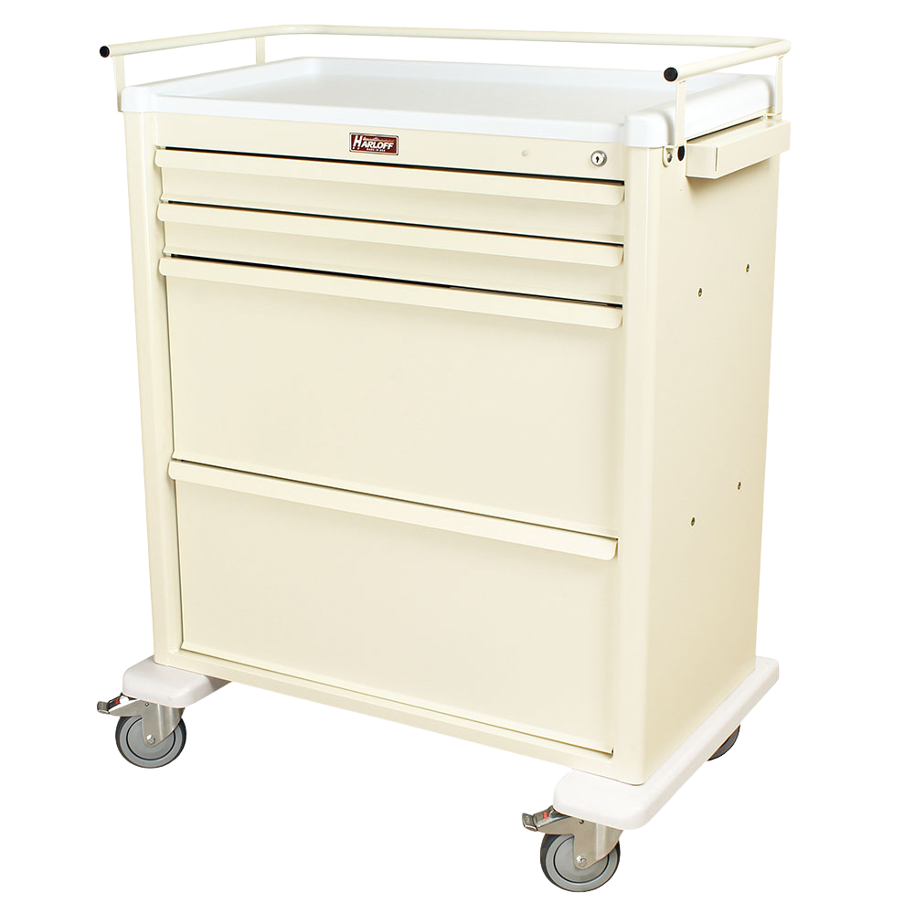 white Medical Cart