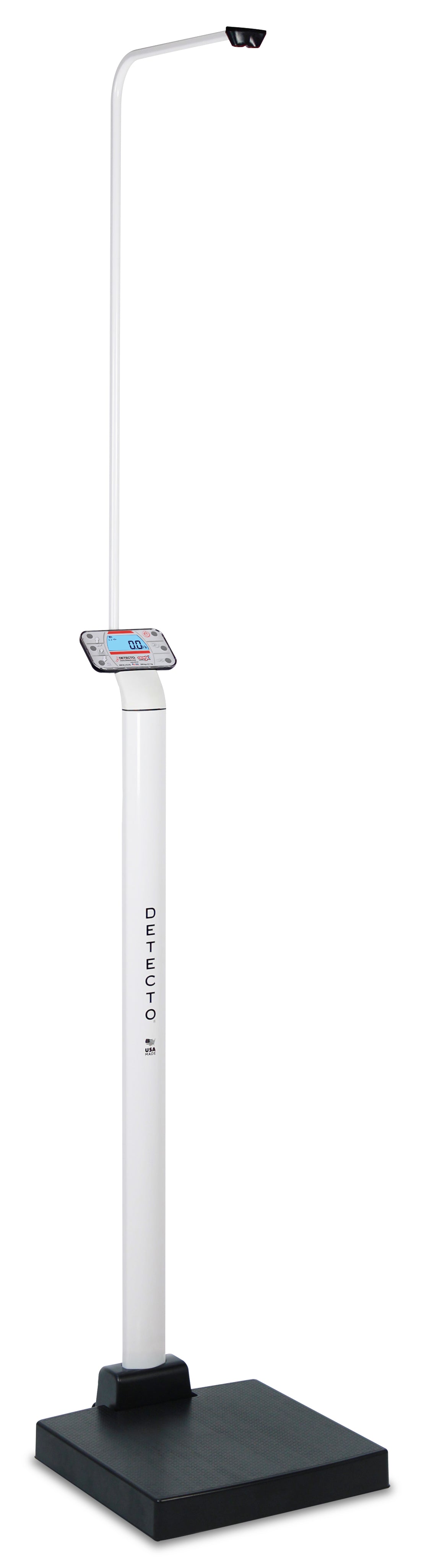 Apex Eye-Level Digital Clinical Scale with Touchless Sonar Height Rod & Welch Allyn LXI Connectivity (APEX-SH-LXI-AC)