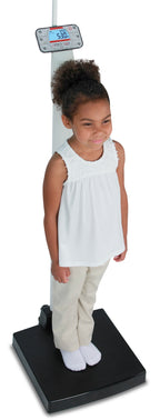 Pèse-personne clinique numérique Apex, toise Sonar, adaptateur secteur inclus