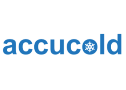 Accucold logo on a white background