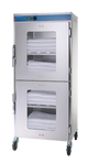 dual warming cabinet